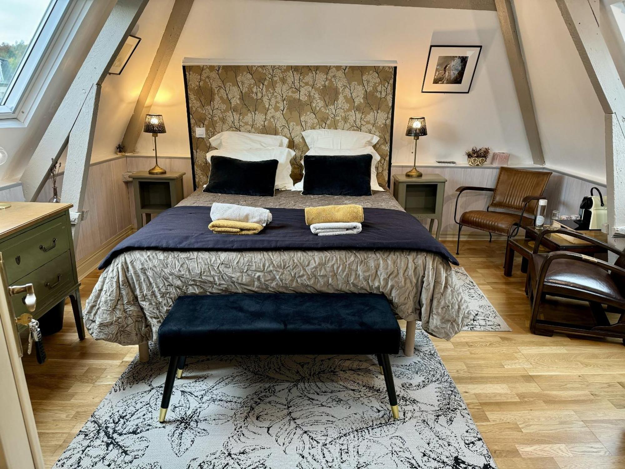 Honfleur, Entre Terre & Estuaire Bed & Breakfast La Rivière-Saint-Sauveur Room photo